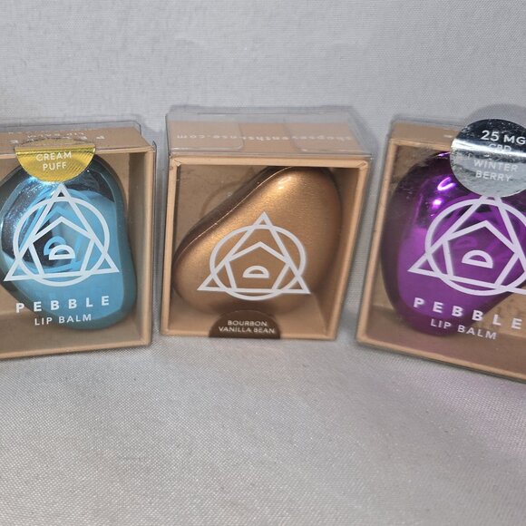 Seven7h Sense Botanical Therapy Pebble Lip Balm-Variety Pack-3-pack - Picture 8 of 8